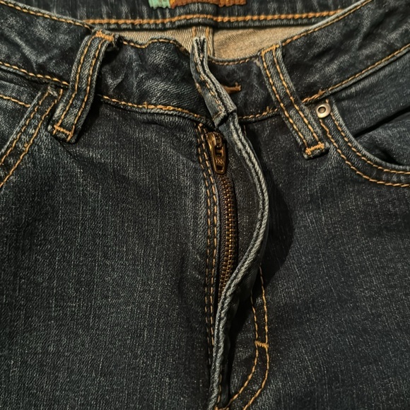 📢 Aura by Wrangler Medium/Dark Wash Jeans Size 10 Short - Picture 7 of 12